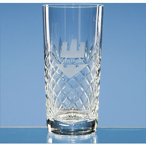 320ml Durham Lead Crystal Panel High Ball