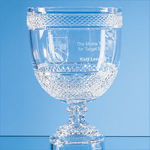 27cm Lead Crystal Footed Presentation Bowl