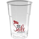 Disposable Plastic Tumbler (575ml/20oz) - Crystal Polystyrene