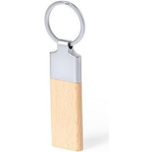 Wooden keyring (2.5x7.5x0.7 cm)