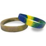 Multi Colour Wristband - Debossed/Sunken In