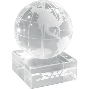 Crystal Globe on Base