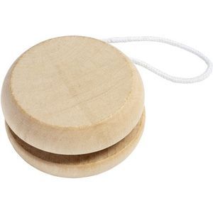 Wooden yo yo
