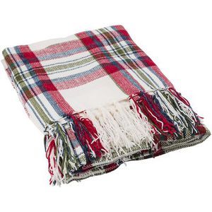 Polyester Checked blanket