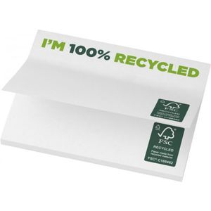 Sticky-mate recycled sticky notes 100 x 75 mm - 50 pages