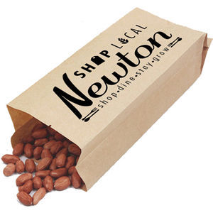 Block Bottom Paper Bag Medium (22 x 37.5 + 11.5cm)