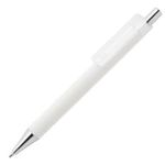 Ball pen silver tip German blue Documental refill included