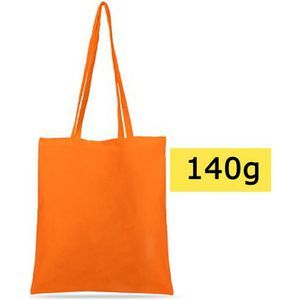 Cotton shopping bag long handles