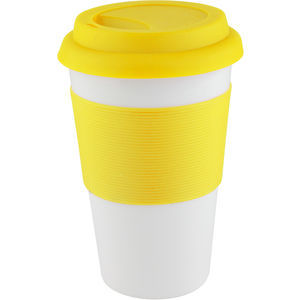 Soft Touch mug with silicone