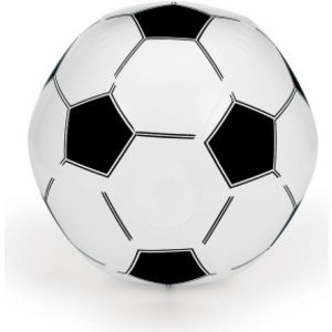 Inflatable beach ball ''football''
