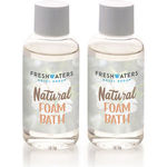 Relaxing Natural Foam Bath in a Part PCR Bottle  50ml