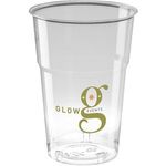 Disposable Plastic Tumbler (380ml/14oz) - Crystal Polystyrene
