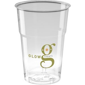 Disposable Plastic Tumbler (380ml/14oz) - Crystal Polystyrene