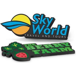 PVC Fridge Magnet (Up to 4 Colours Injection Moulded)