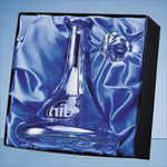 Universal Ships Decanter/Bowl Satin Lined Presentation Box