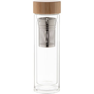 Andina glass thermo bottle