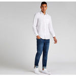 KUSTOM KIT TAILORED FIT LONG SLEEVE POPLIN SHIRT