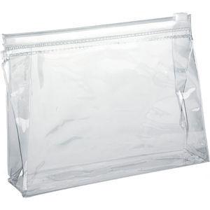 Clear Slide Zipper PVC Taller bag