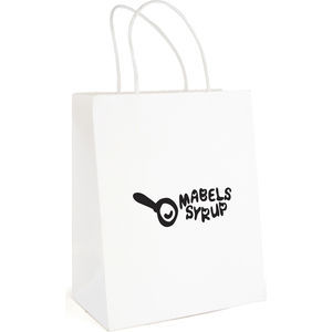 Brunswick White Medium Paper Bags