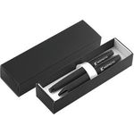 Fabium Softfeel Pen and Rollerball with PB35 Box (Laser Engraving)