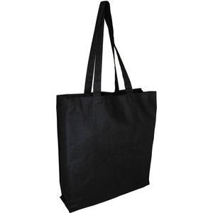 Birch Bag - Black 8oz Canvas With 3 Sided Gusset