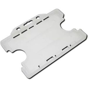 Rigid Card Holders Landscape Double Sided