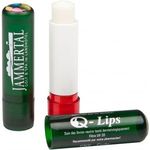 Lip Balm Stick Green Frosted Container & Cap Domed 4.8g