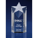 Crystal Logo Award Paperweight or Trophy