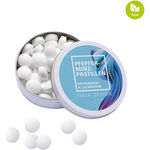 XS Pocket Tin with Stevia Peppermint Pastilles