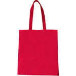 Red Non Woven Polypropylene Carrier Bag No Gusset
