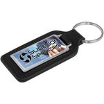 Emperor Rectangular Keyring with Box (Full Colour Dome)
