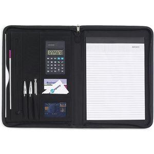 Conference folder approx. A4 with notebook and calculator (36.5x27.7x2.8 cm)
