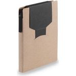 Memo holder notebook A6 sticky notes ball pen