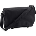 Marbury 600D Polyester Messenger Bag in Black