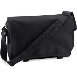Marbury 600D Polyester Messenger Bag in Black