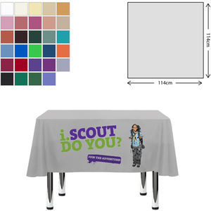 Fabric Square Tablecloth (115 X 115cm)