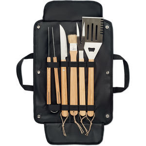 5 BBQ Tools In Pouch
