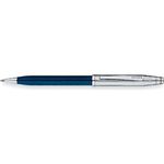Cross Century II Chrome / Translucent Blue Lacquer Ball Pen
