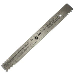 150mm Metal Scale Rule