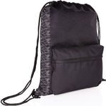 XD Collection Aware RPET Reflective Drawstring Backpack