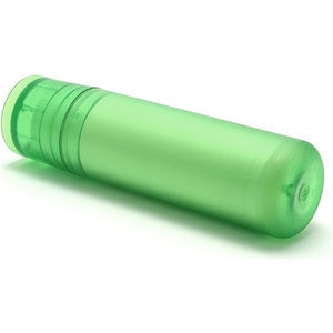 Lip Balm Stick Green Frosted Container & Cap 4.8g
