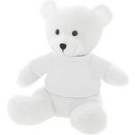 Plush teddy bear  Forrest White