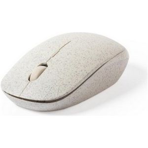 Wireless computer mouse made of wheat straw