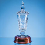 37.5cm Lead Crystal Lidded Presentation Chalice