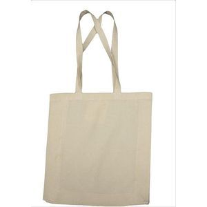 Endeavour Gusseted Cotton Canvas Shopper with Long Handles