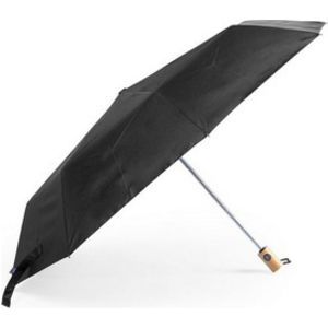RPET automatic umbrella wooden handle