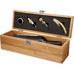 Wine Set In Bamboo Box