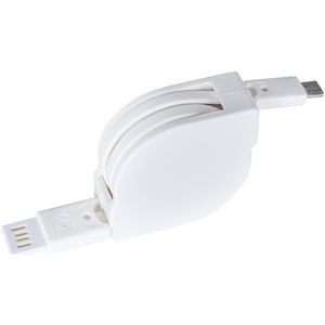 Retractable charging cable
