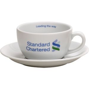 9oz Cappuccino Cup and Saucer