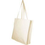 5oz Natural Cotton Shopper with Gusset
